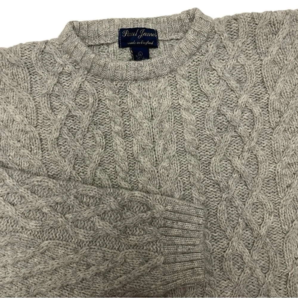 Paul James‎ Sweater Men's Wool